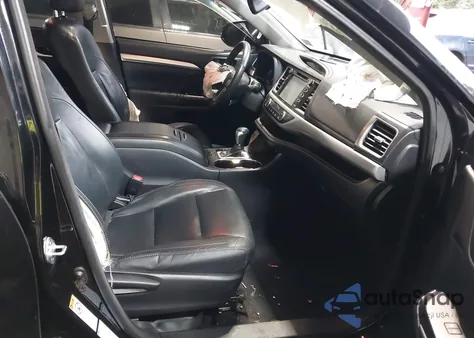2015 Toyota Highlander Xle V6 from USA, damaged, VIN 5TDJKRFH0FS088893
